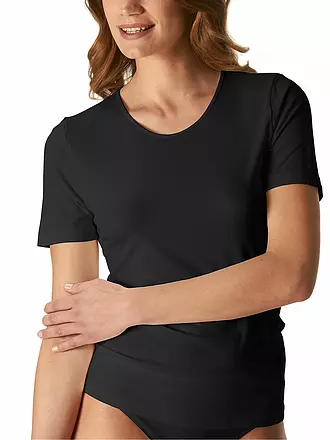 MEY | T-Shirt EMOTION schwarz | 
